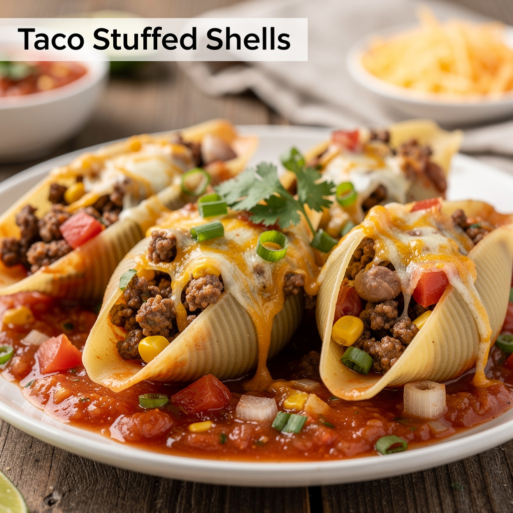 Taco Stuffed Shellls