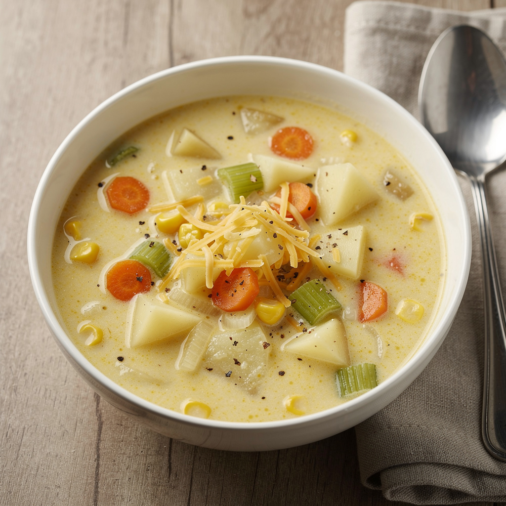 Cheese and Corn Chowder