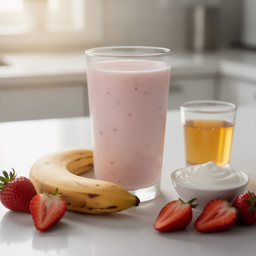 Fruit and Yogurt Breakfast Shake
