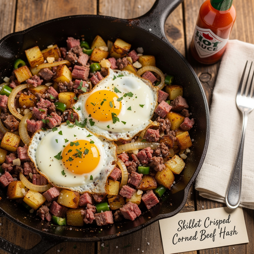 Skillet-Crisped Corned Beef Hash