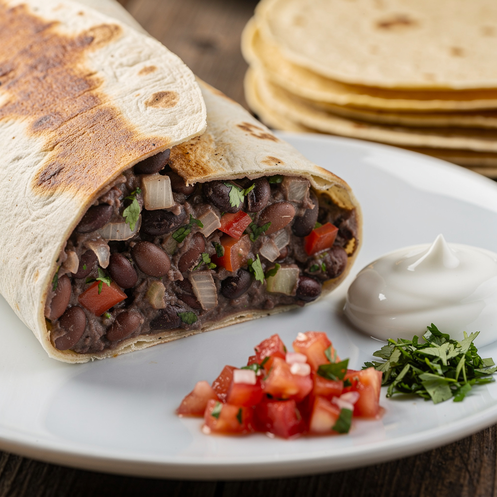 Black Bean Burrito