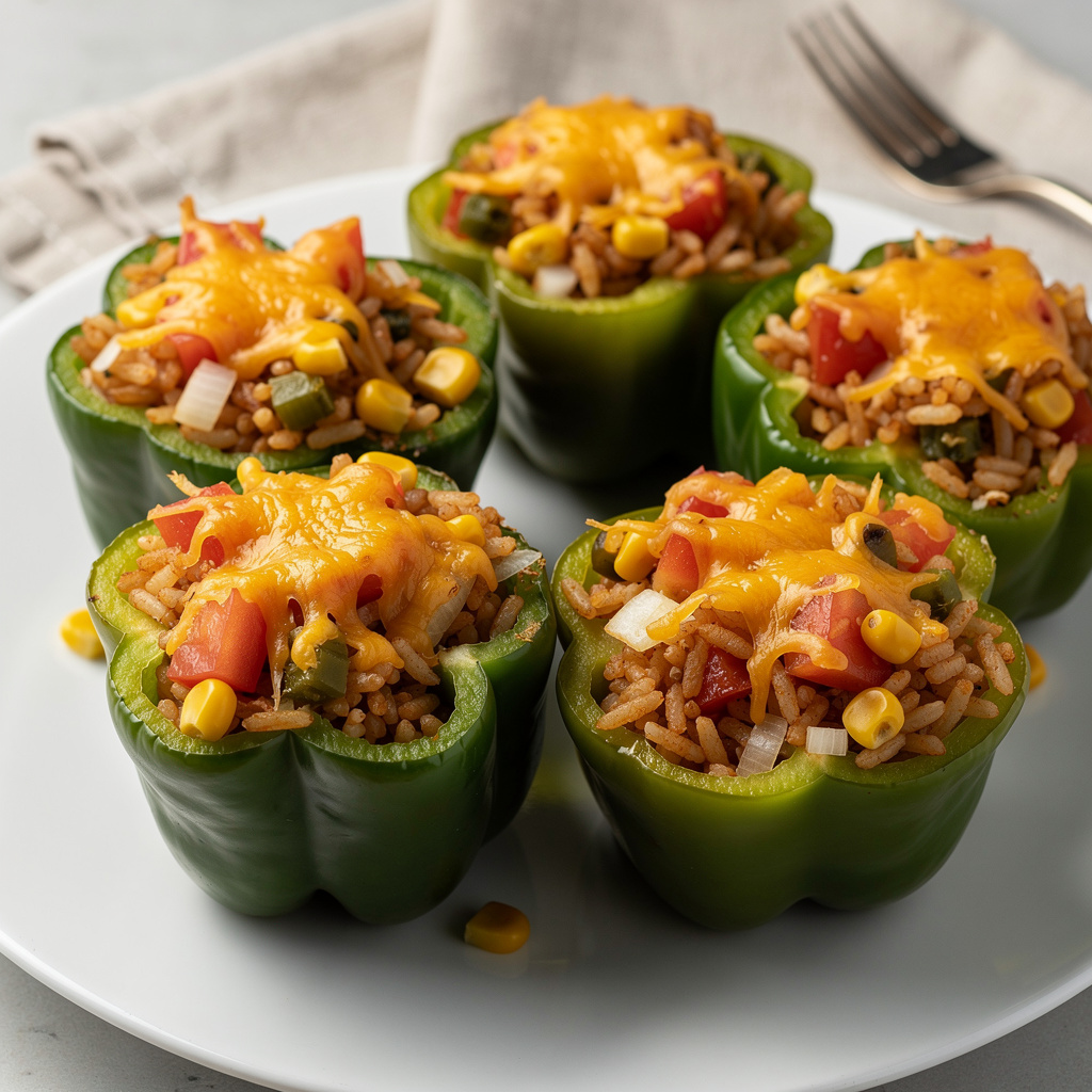 Corn and Pepper Cups
