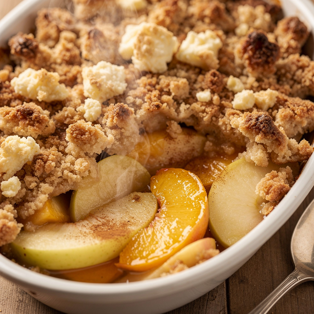 Peach Apple Crisp