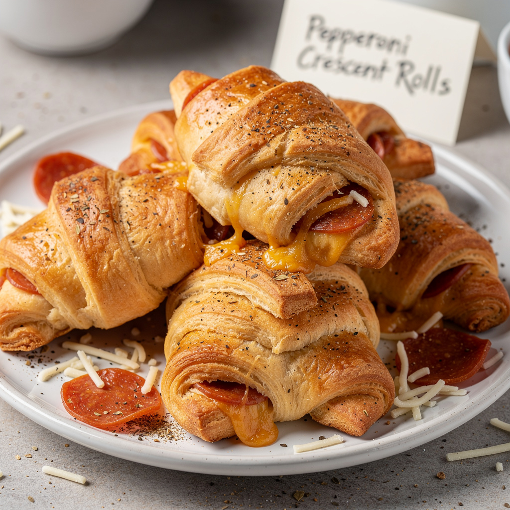 Pepperoni Crescent Rolls