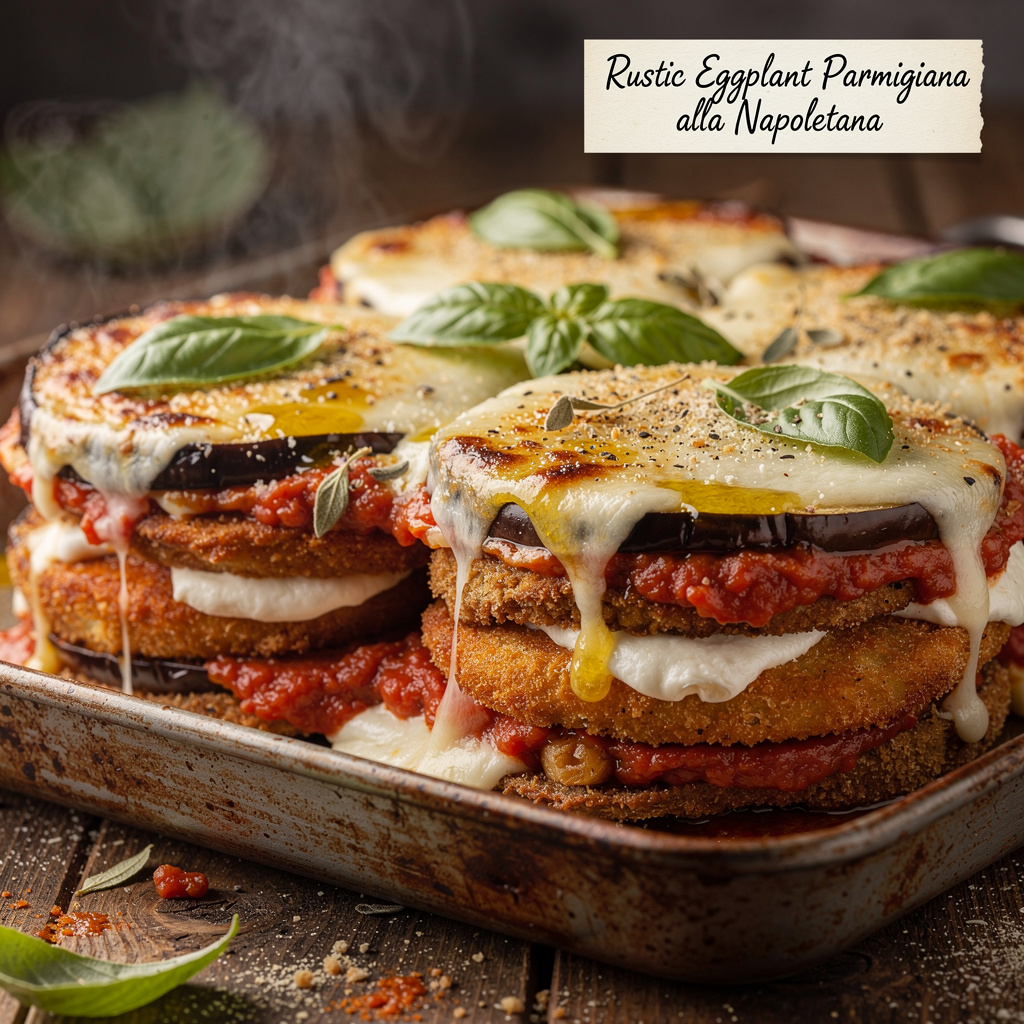 Rustic Eggplant Parmigiana alla Napoletana
