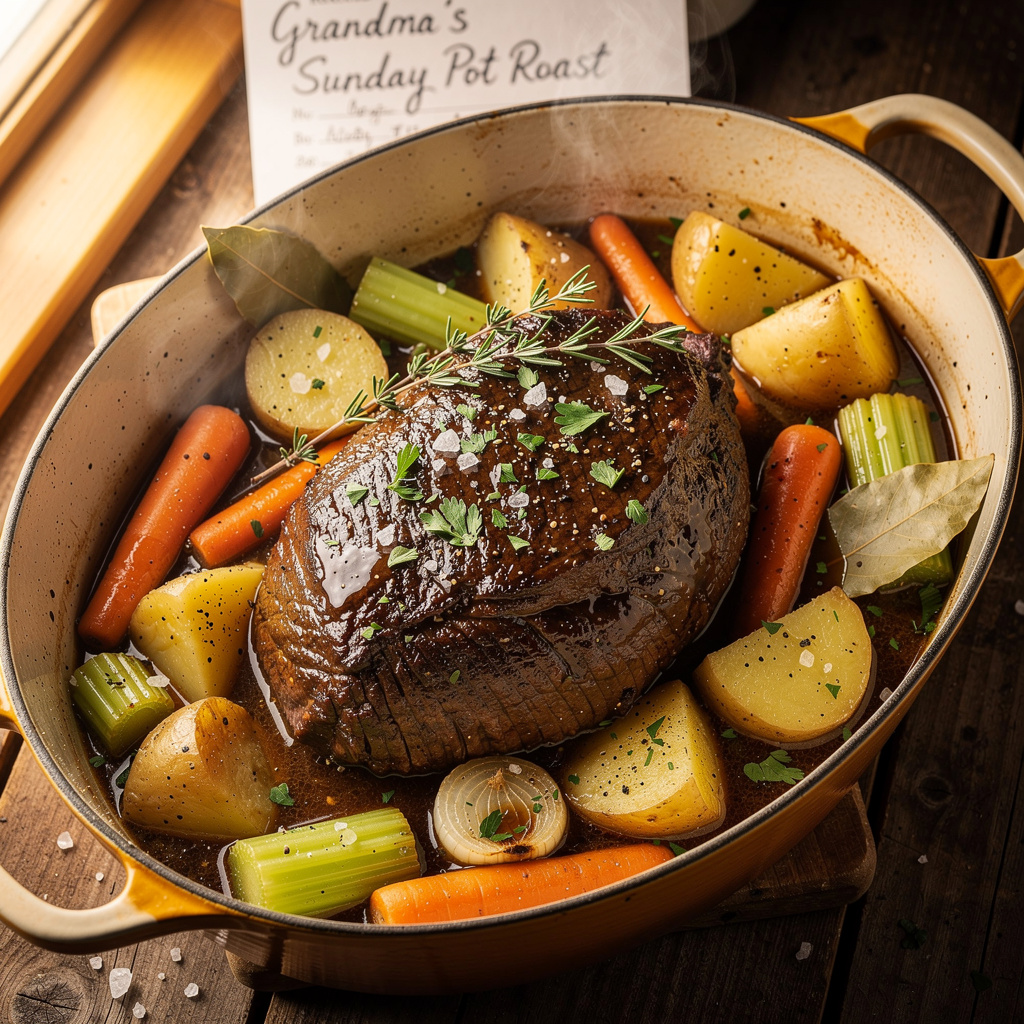 Grandma's Sunday Pot Roast