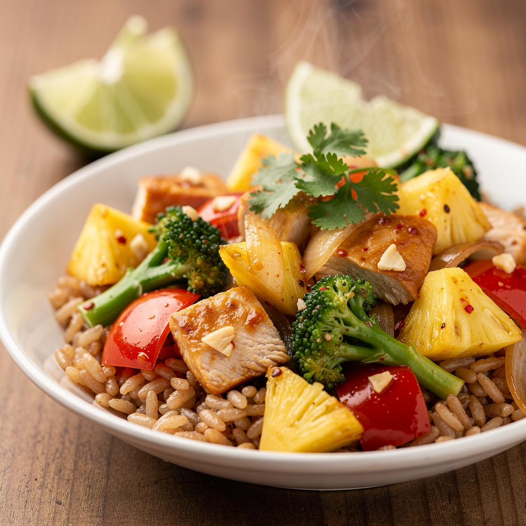 Thai Pineapple and Chicken