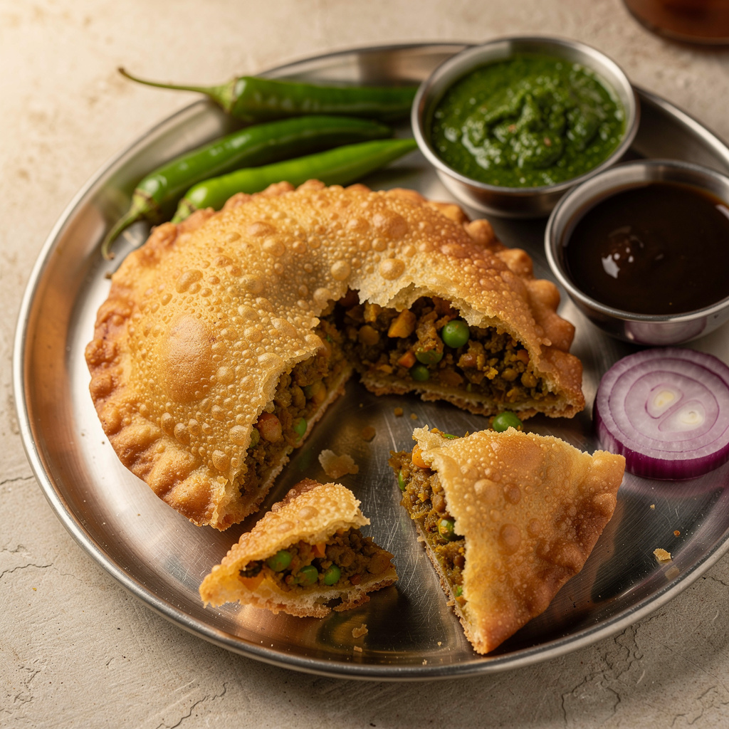 Shattering Rajasthani Spiced Kachori