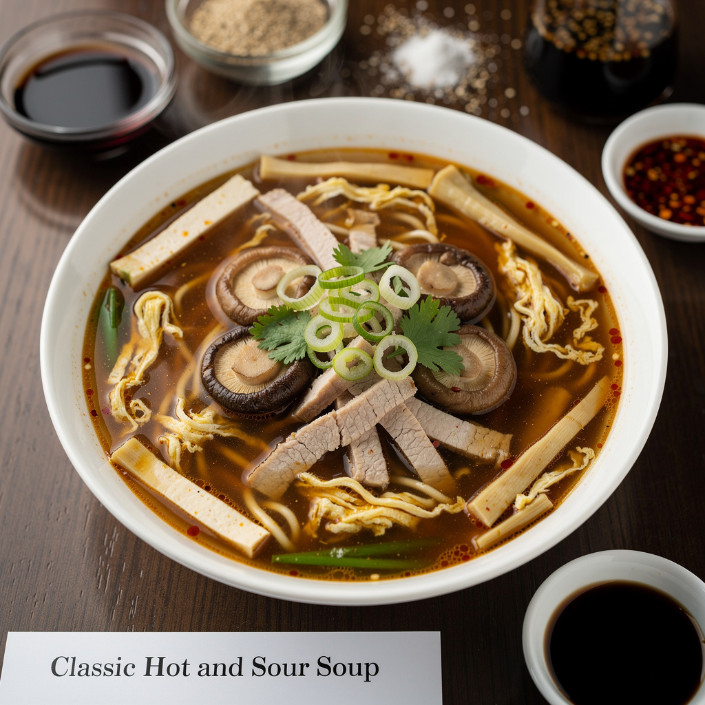 Classic Hot and Sour Soup