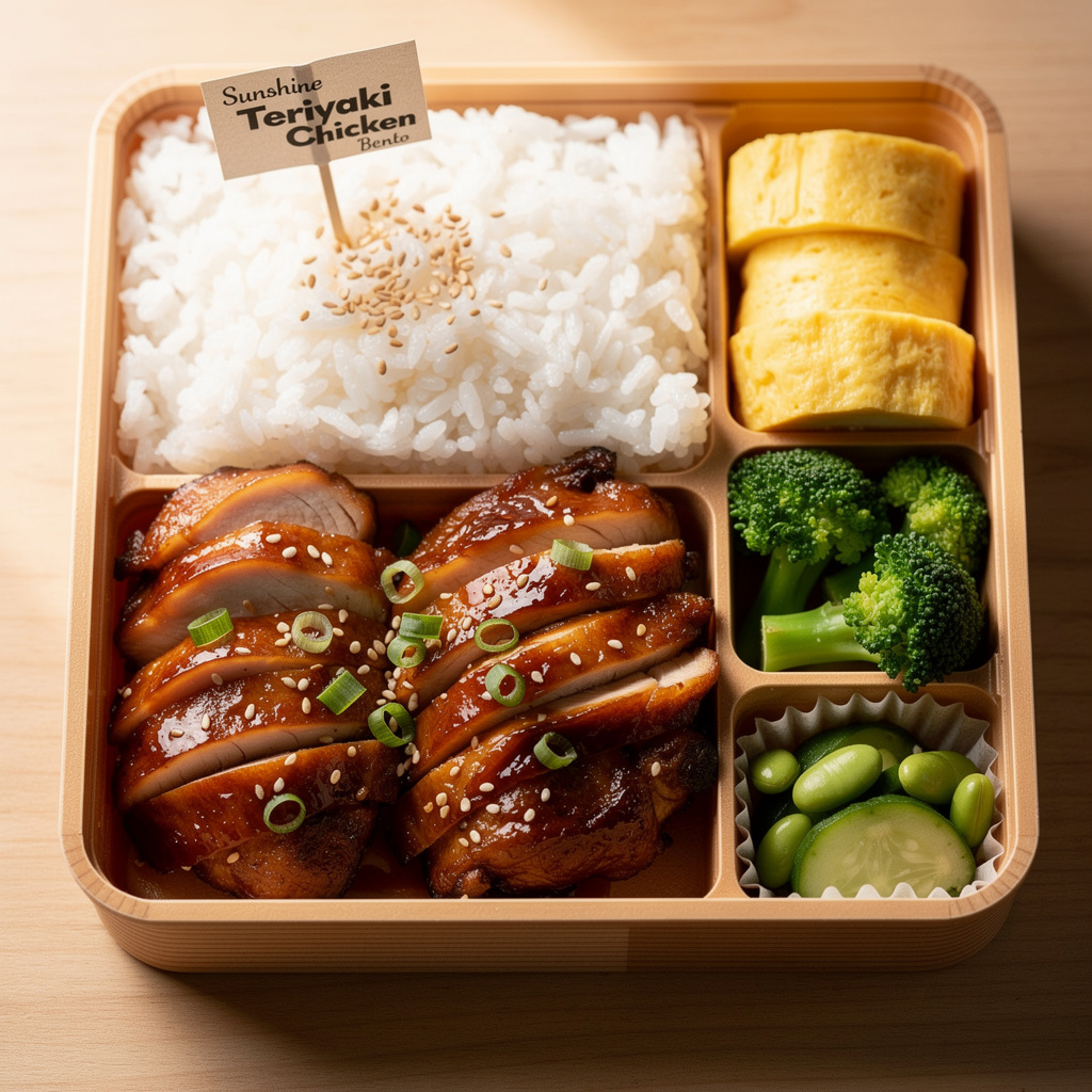 Sunshine Teriyaki Chicken Bento