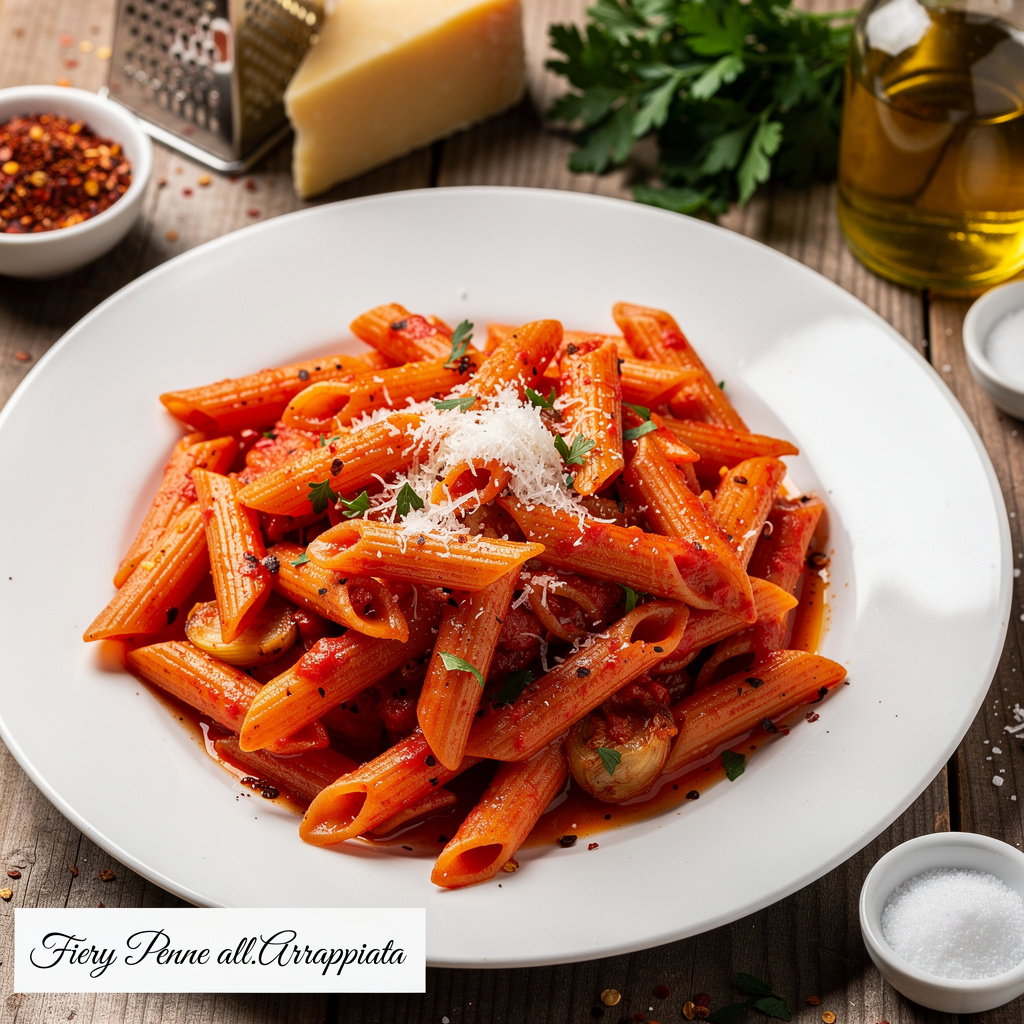 Fiery Penne all'Arrabbiata