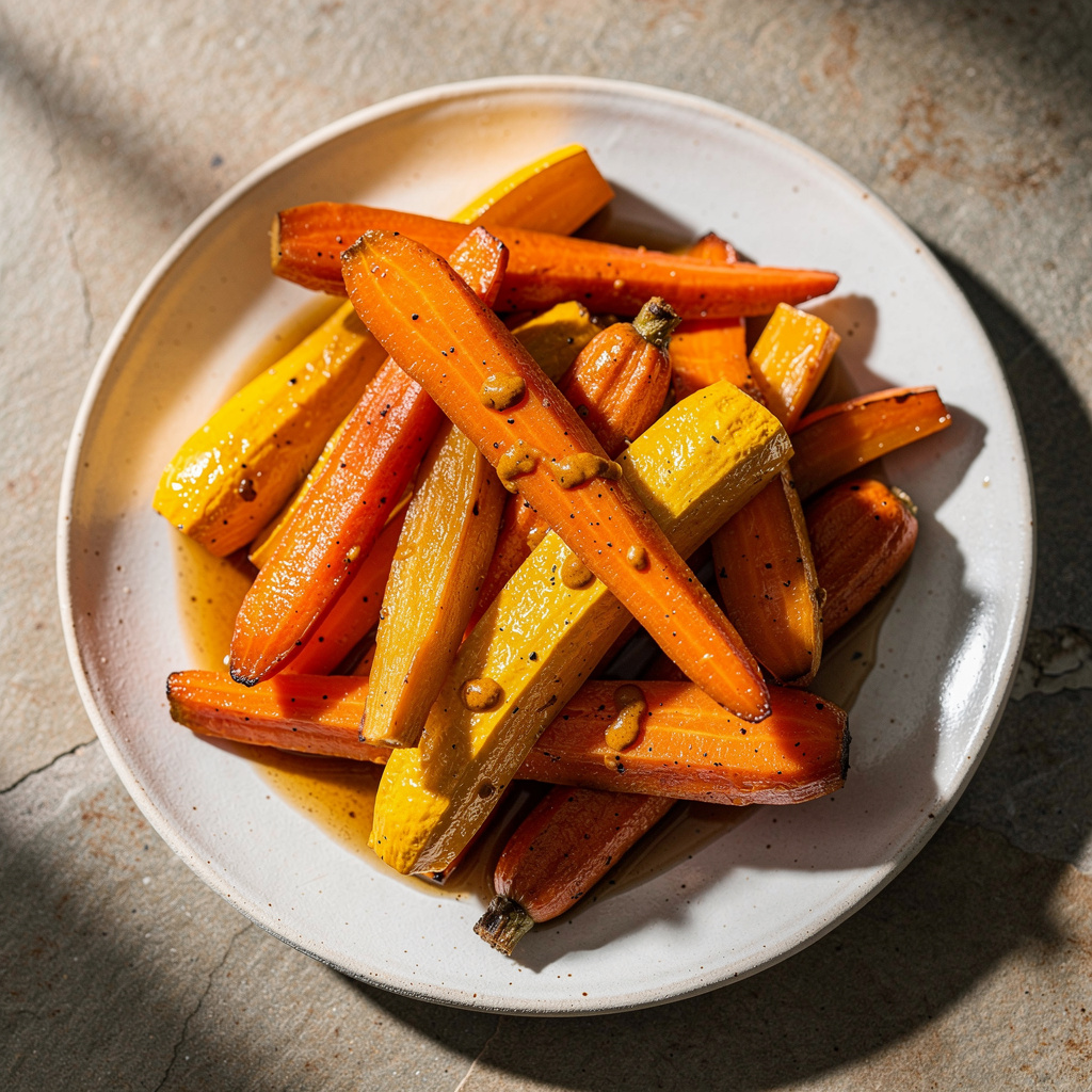 Spicy Carrots and Squash