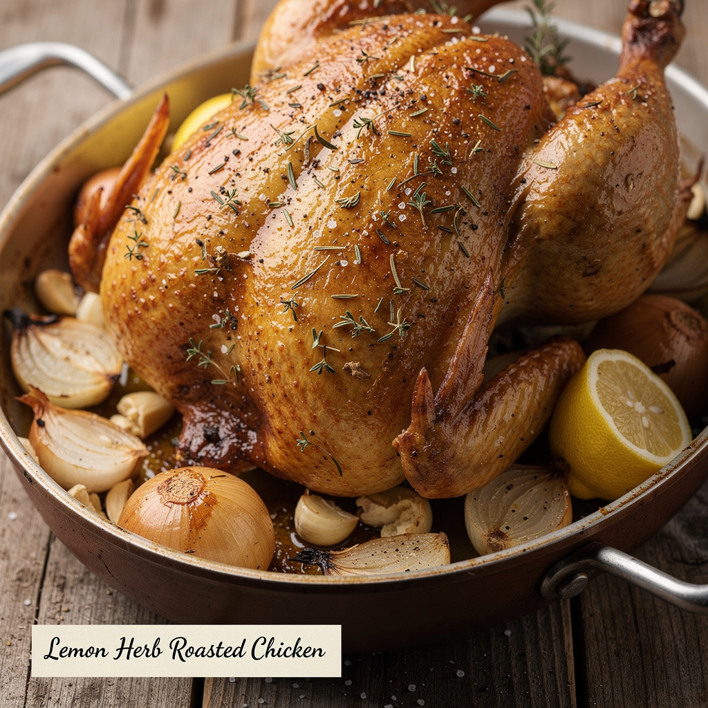 Lemon Herb Roasted Chicken