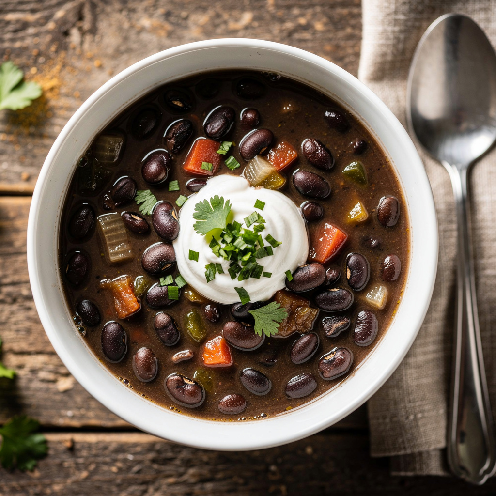 Healthy Black Bean Soup