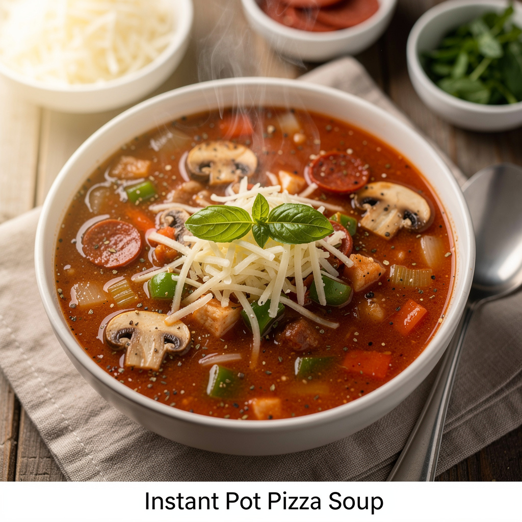 Instant Pot Pizza Soup
