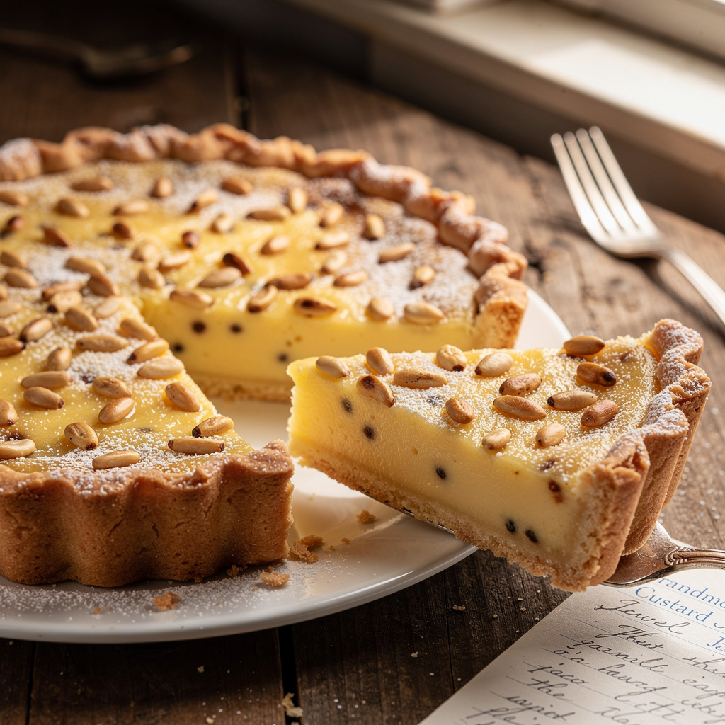 Grandmother's Custard Jewel Tart